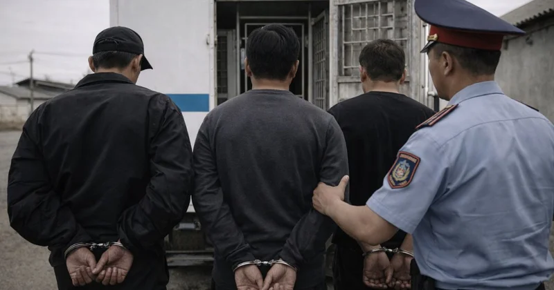 ​Көз шарасы мен жағы​ сынған: полицейге күш қолданғандар колонияға жіберілді