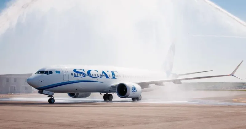 Авиакомпания SCAT получила два новых Boeing 737 MAX 8