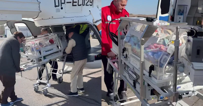 Екі күндік нәрестені санавиациямен Қызылордаға жеткізді