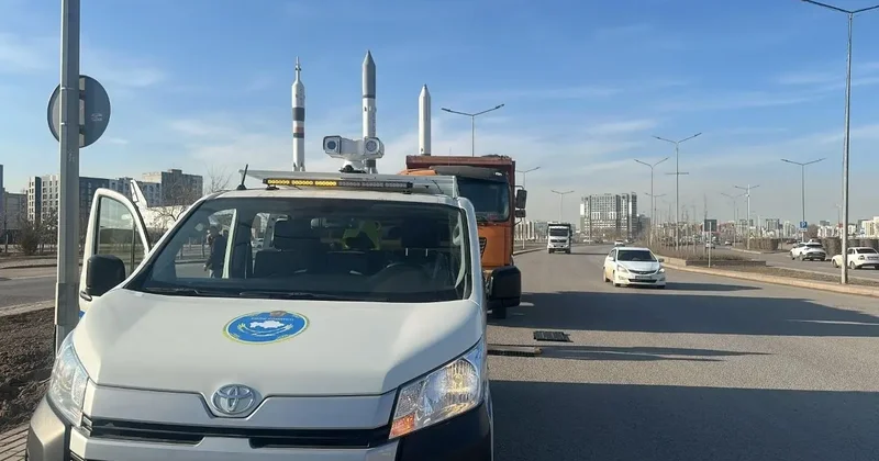 Контроль за грузовиками усилили в Астане