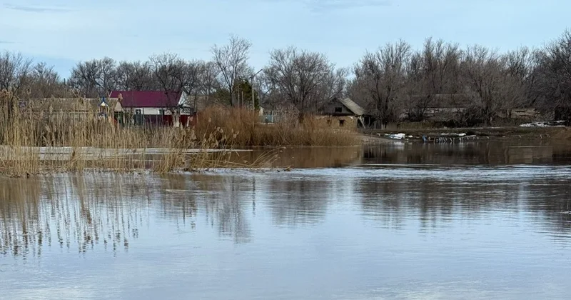 Батыс Қазақстанда Қараөзендегі су деңгейі 630 сантиметрден асты
