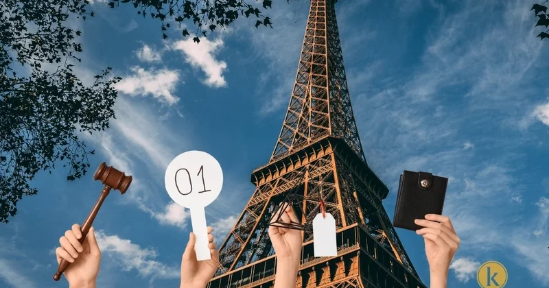 Эйфель мұнарасының бір бөлшегі сатылымға шығарылды