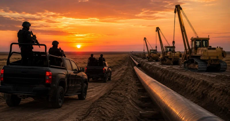 Пистолеты, карабины и винтовки: в МВД переписали правила для охранников нефтянки и железных дорог
