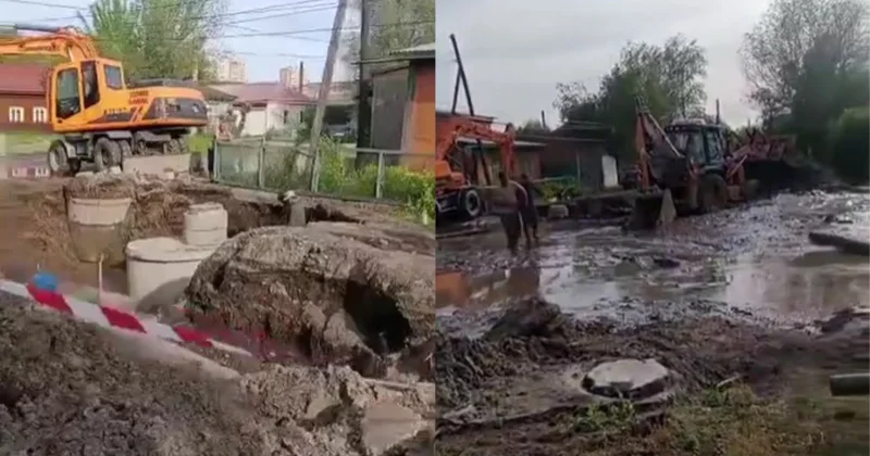 “Қыста көліктер батып кеткен, енді жер опырылып жатыр”: Семей тұрғындары ең жаманынан қауіптенеді