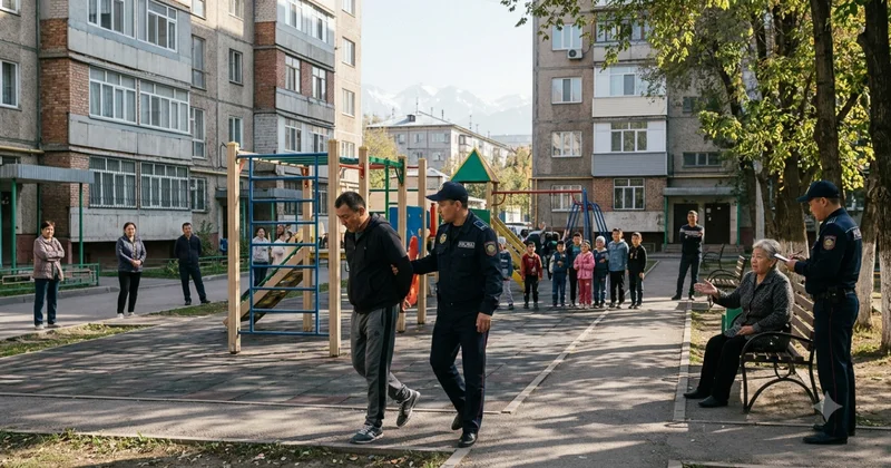 Проучить решил : напавшего на ребёнка мужчину арестовали в Алматы