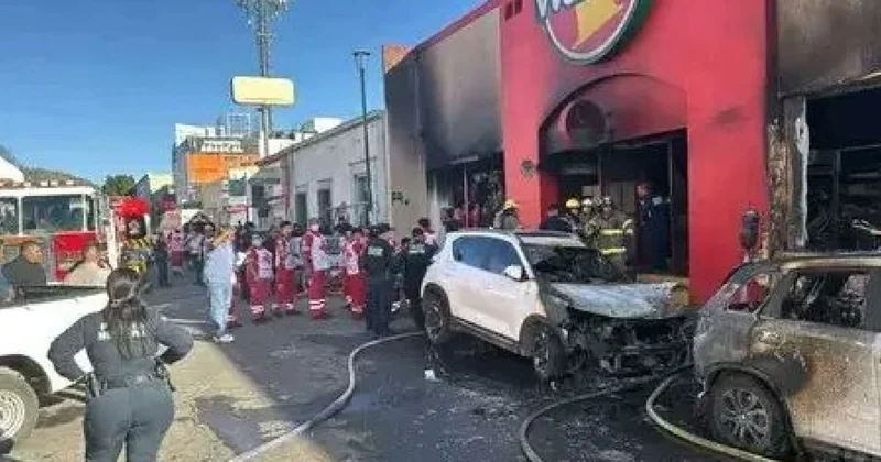 Крупный пожар в магазине привел к гибели 23 человек в Мексике (видео)