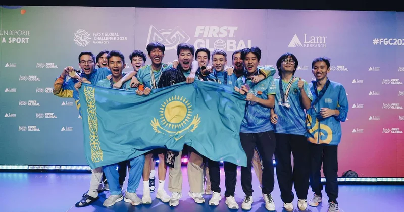 Казахстанские школьники стали четырехкратными чемпионами мира по робототехнике