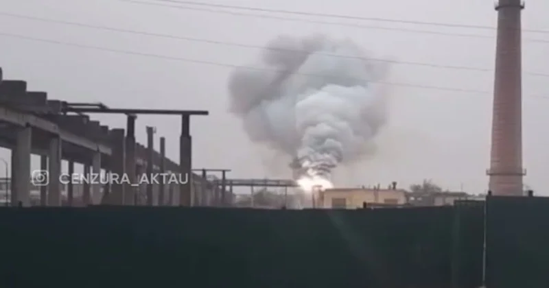 Өрт ұшқындары ұшып, түтін шыққан апат: Ақтау маңындағы электр станциясындағы оқиғаның мән жайы
