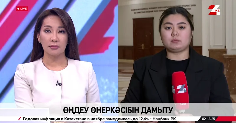 Өңдеу өнеркәсібін дамыту. LIVE