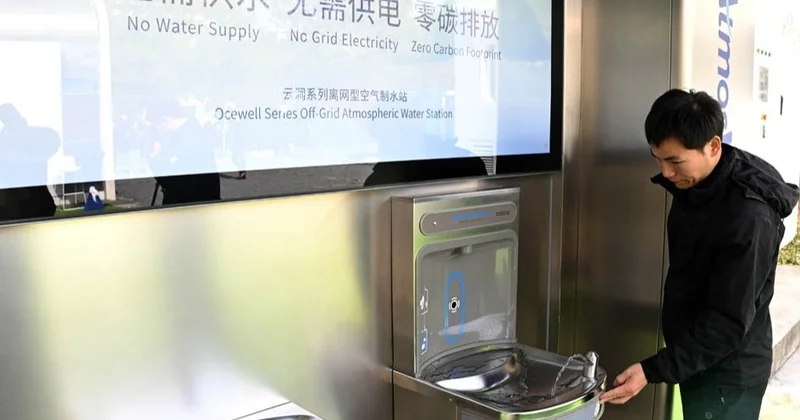 Қытайда атмосферадан су жинау жүйесі жасалды