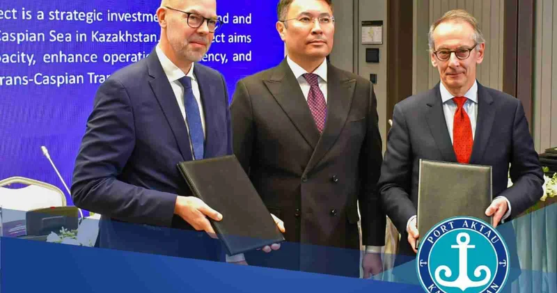 ЕО Ақтау портының дамуына қаржылық қолдау көрсетеді