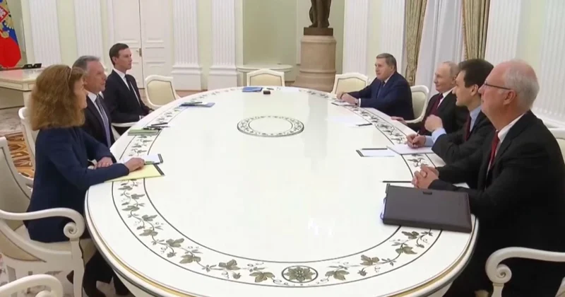 Путин Мәскеуде Уиткоффпен кездесті