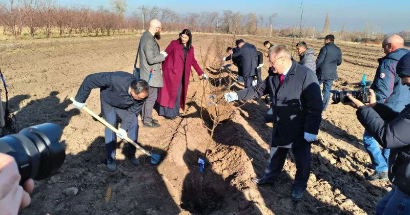 Состоялась закладка Мичуринского сада