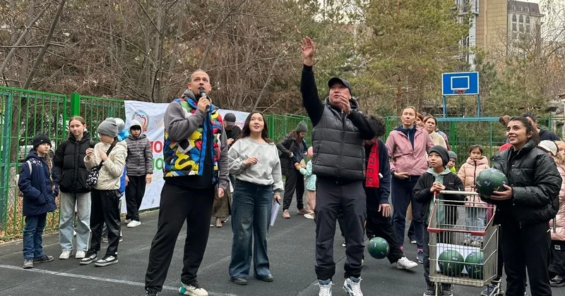 Алматыда Спорт Достық алаңы қалалық спорттық жобасы жүзеге асырылып жатыр