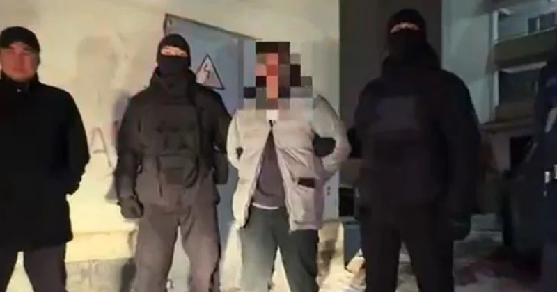 Спецоперацию сняли на видео в Актау: задержаны двое