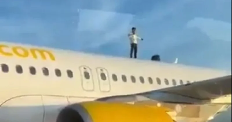 Бегал по крыше самолета : пассажир устроил переполох в Испании и оказался в психбольнице (видео)