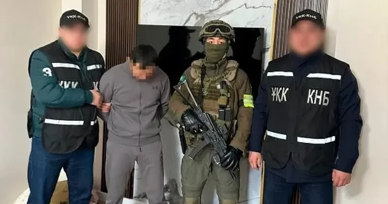 ҚР Ұлттық қауіпсіздік комитеті қылмыстық орта өкілін ұстағанын хабарлады