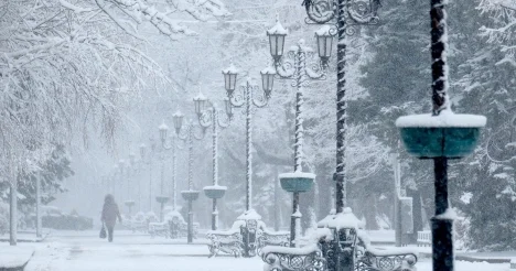 Сильный снегопад ожидается на востоке Казахстана