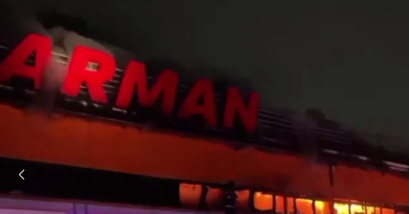 Семейдегі ойын сауық орталығындағы өртті сөндіруге 120 адам мен 21 техника жұмылдырылды