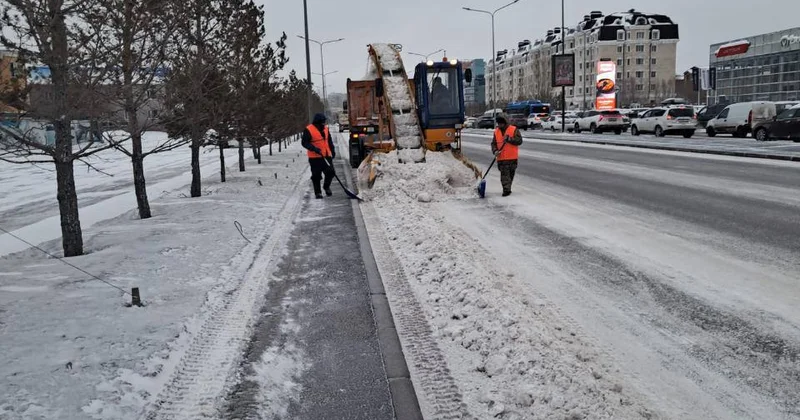 Астанада қар тазалауға 1 748 техника шықты