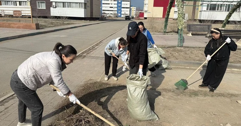 Таза өлке таза жер : в области Ұлытау прошла масштабная экологическая акция
