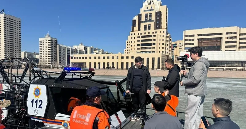 ТЖМ құтқарушылары Есіл өзенінде патрульдеу жұмыстарын жүргізді