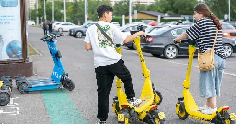 Астанада электр самокаттарға бақылау күшейеді: жыл басынан бері 45 жол апаты тіркелді