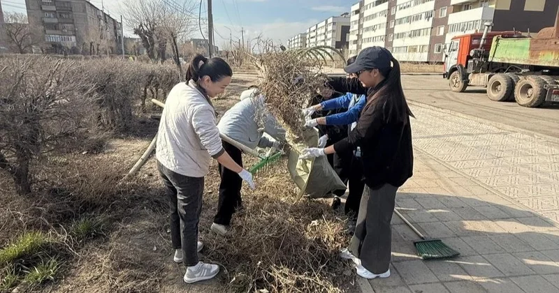 Ұлытау облысында Таза Қазақстан акциясы аясында 27 мыңнан астам ағаш көшеті отырғызылды