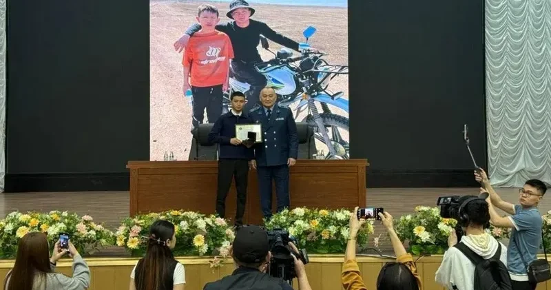 Теміртауда жоғалған баланы іздеп тапқан ерікті марапатталды