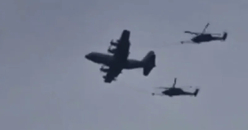 Американский самолет сбили в Иране: за пилотов объявили награду (видео)