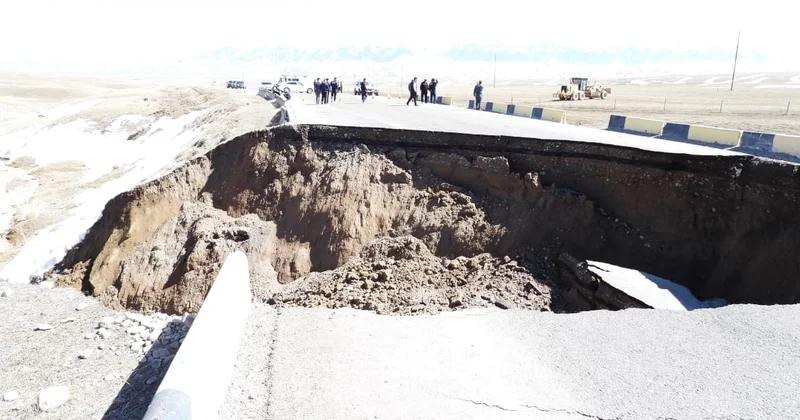 Алматы облысында жол опырылды: Қозғалыс уақытша шектелді