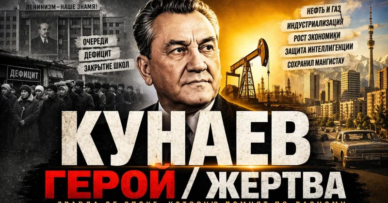 Нельзя долго быть во главе : как Кунаев строил Казахстан и за что его критикуют