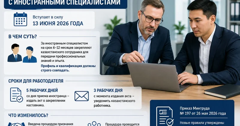 ​Экспаттар қазақстандықтармен қалай тәжірибе бөліседі: Еңбекмин жаңа ереже енгізді