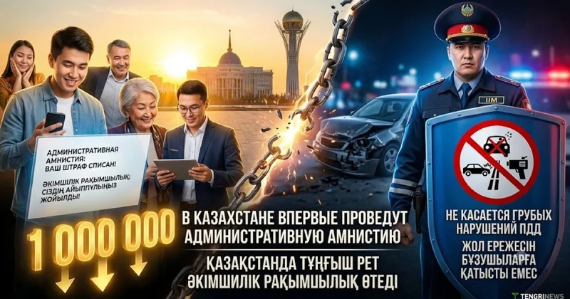 Қазақстанда айыппұлдарға жасалатын алғашқы рақымшылық қалай өтеді