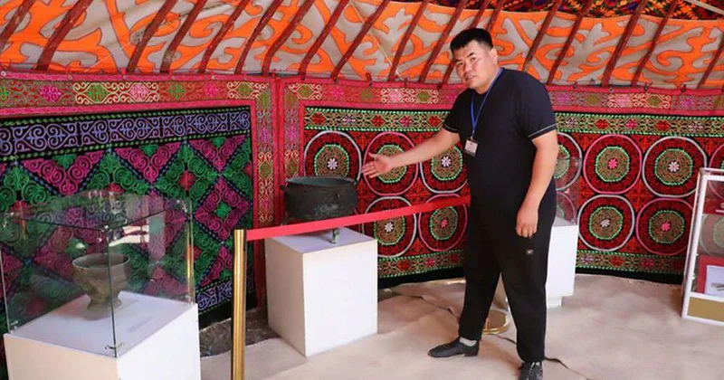 Изучены сокровища сакских курганов