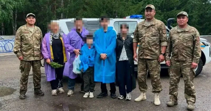 Қарқаралы тауларында адасқан бес турист құтқарылды