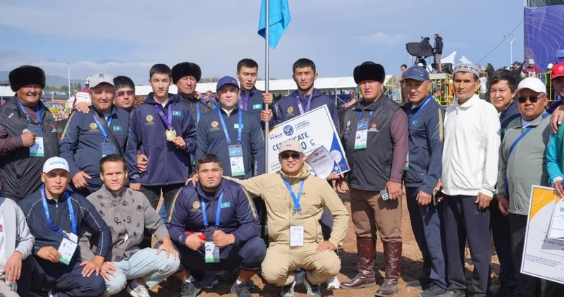 Расул Құрайыш VI Дүниежүзілік көшпенділер ойындарының күміс жүлдегері