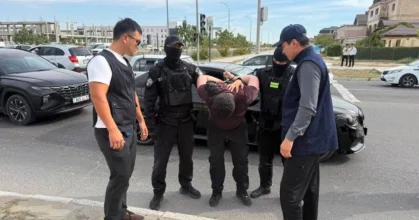 Подозреваемого в вымогательстве задержали в Актау