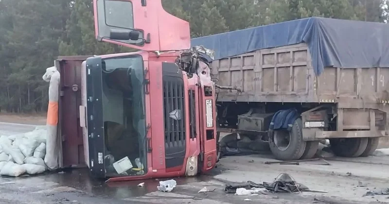 Три человека погибли при лобовом столкновении с грузовиком в области Абай