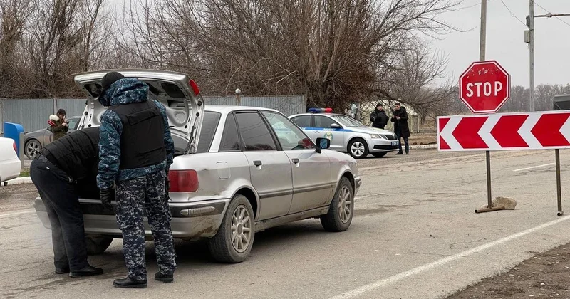 Блокпосты выставили в Костанайской области: в полиции объяснили, что произошло