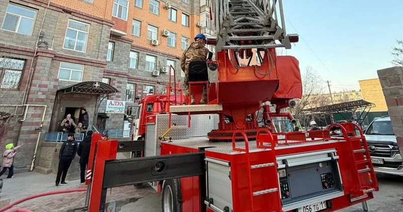 Қызылордада 13 адам өрттен құтқарылды