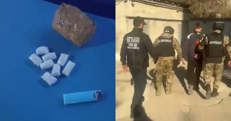 Спецоперацию по задержанию иностранцев провели на юге Казахстана (видео)