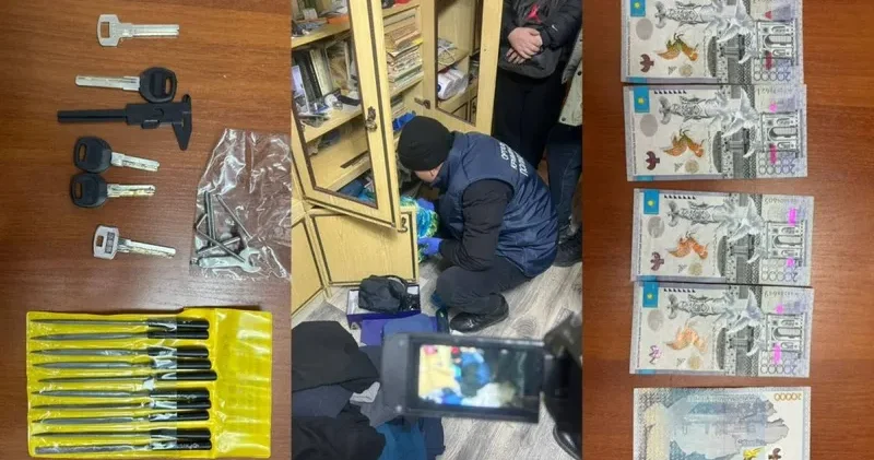 Тәртіп сақшылары ұрлықпен айналысып жүрген күдіктіні қолға түсірді