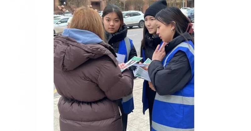 Елорда көшелерінде лудоманияға қарсы акция өтті