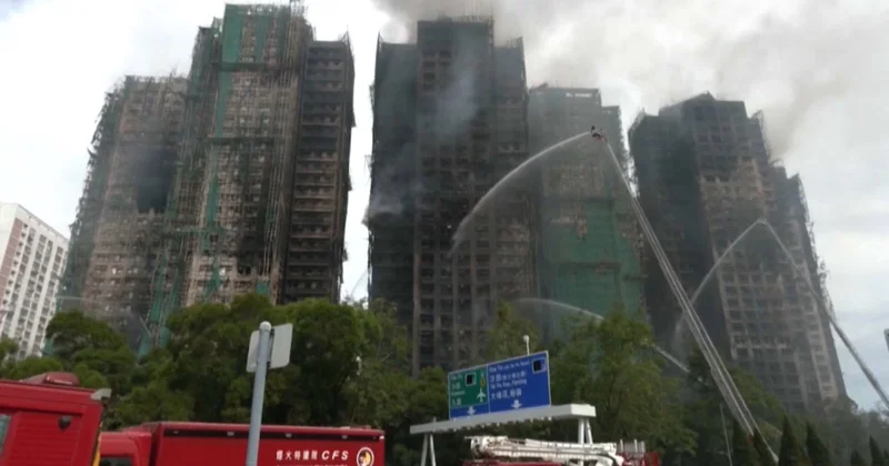 Гонконгтегі өрттен қаза тапқандар саны 156 ға жетті