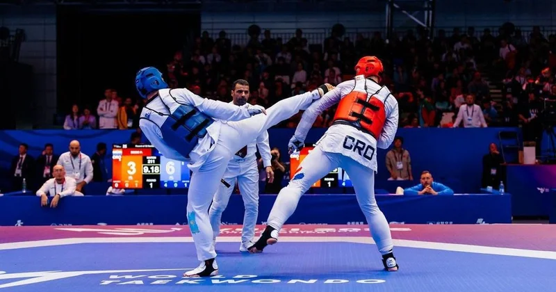 Казахстанский спортсмен Бейбарыс Каблан стал чемпионом мира по таэквондо