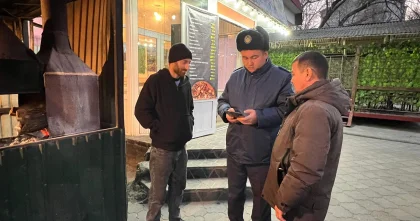 В Жетысуском районе Алматы пресекли незаконную работу коптящихся шашлычных