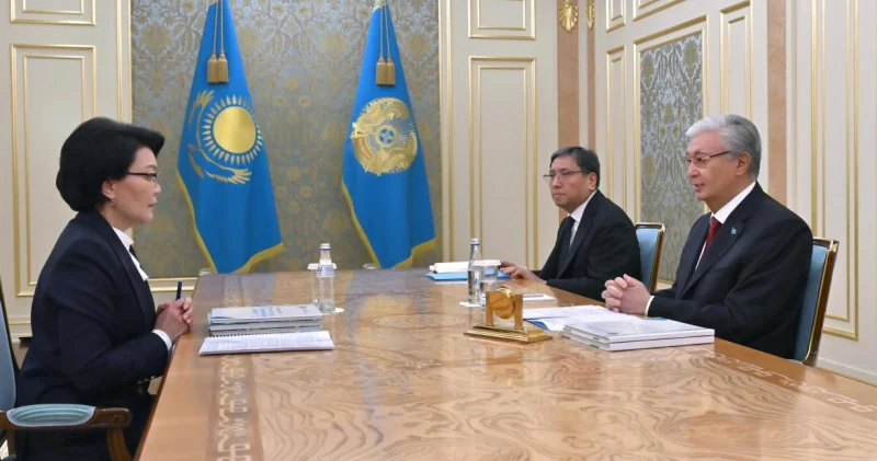 Тоқаев еңбек және халықты әлеуметтік қорғау министрі Жақыпованы қабылдады