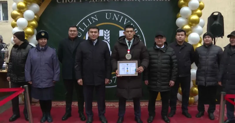 С.Сейфуллин атындағы Қазақ агротехникалық университетінде воркаут алаңы ашылды