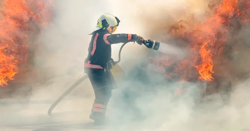 Пожар в Турксибском районе Алматы: пять человек в больнице, огонь остановили у жилых домов